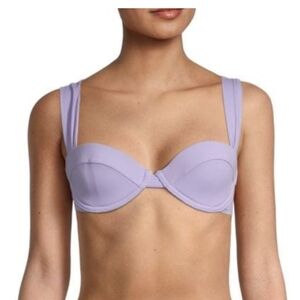 WeWoreWhat Lilac Bikini top